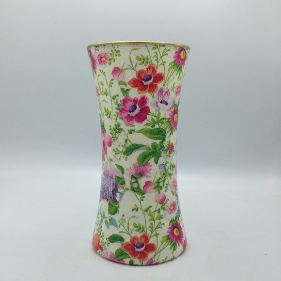 Spring Garden Collection on an 8" Gathering Vase - Picture 1 of 1